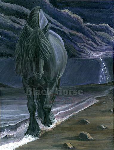 Horse Painting by Sheri Gordon