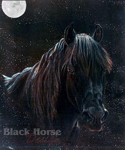 Horse Painting by Sheri Gordon