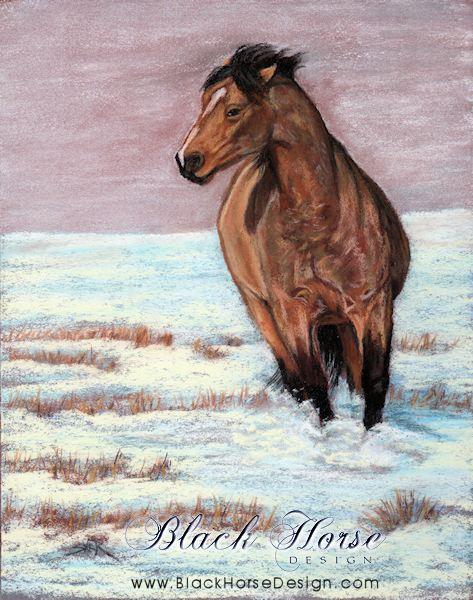 Horse Painting by Sheri Gordon