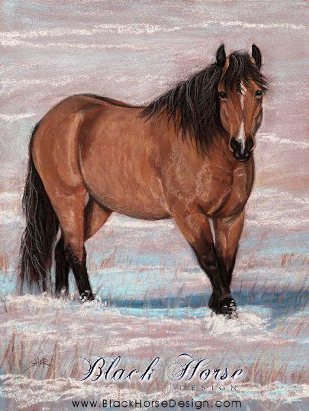 Horse Painting by Sheri Gordon
